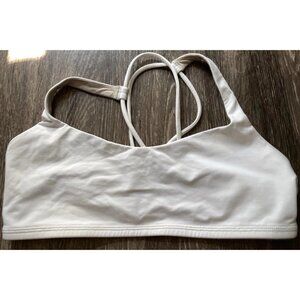 Lululemon Align Tank Top Cropped White Size 10 Yoga Gym Workout Activewer